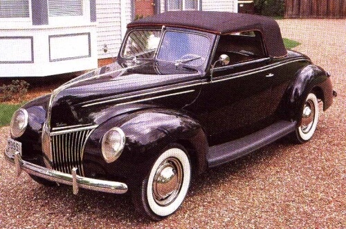 1939 ford deluxe convertible