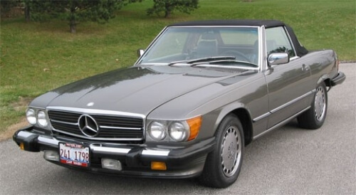 1978 mercedes benz slc sl w107